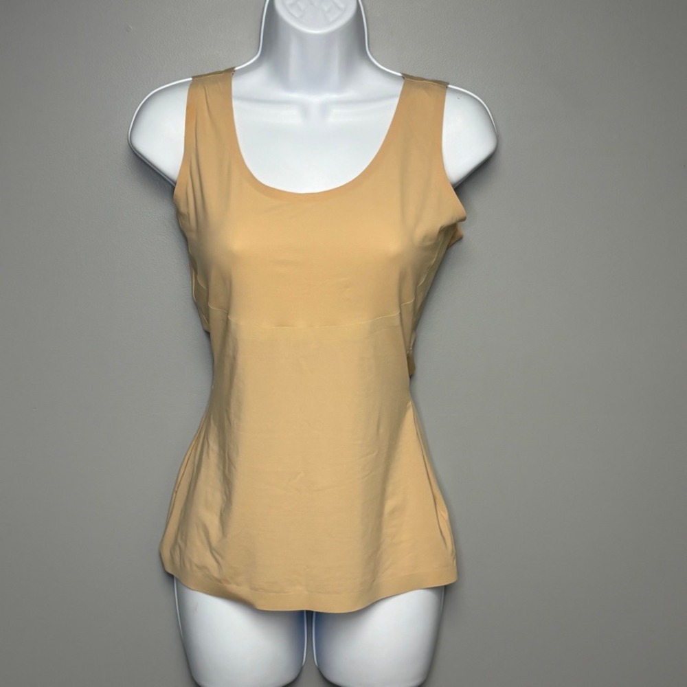 Spanx ThinStincts Lightweight Shaping Smoothing Nude Cami Tank Sz L